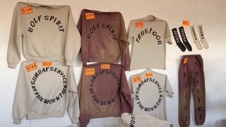 Kanye, ever the Christian, is now charging $225 for sweatshirts that say "holy spirit"
